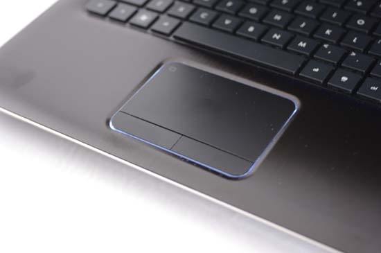 HP dv7t touchpad