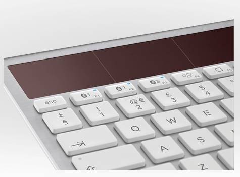 Logitech giới thiệu bàn phím không dây năng lượng mặt trời K760 dùng cho Mac, iPhone và iPad