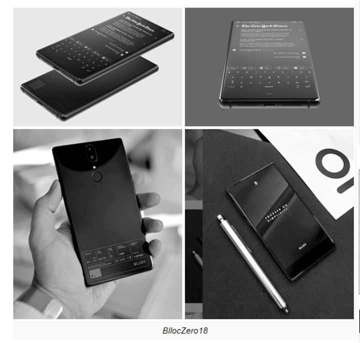 BllocZero18: chiếc smartphone theo đuổi chủ nghĩa tối giản với chỉ 2 tông màu đen và trắng