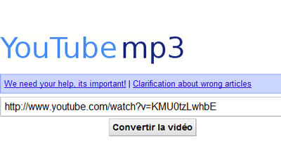 Chuyển file YouTube sang MP3