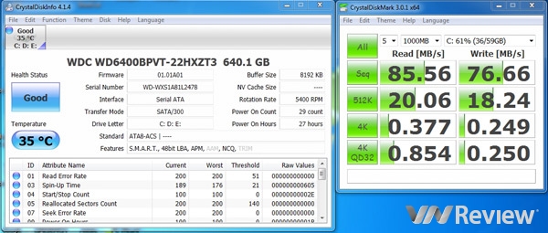 Đánh giá laptop Gateway NV47H16v