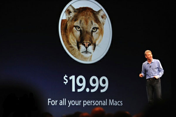 Mac OS X Mountain Lion được tải về hơn 2 triệu lần