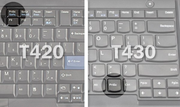 So sánh bàn phím ThinkPad thế hệ mới và thế hệ cũ