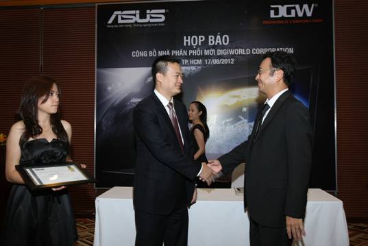 Digiworld Corporation chính thức phân phối ASUS tại Việt Nam