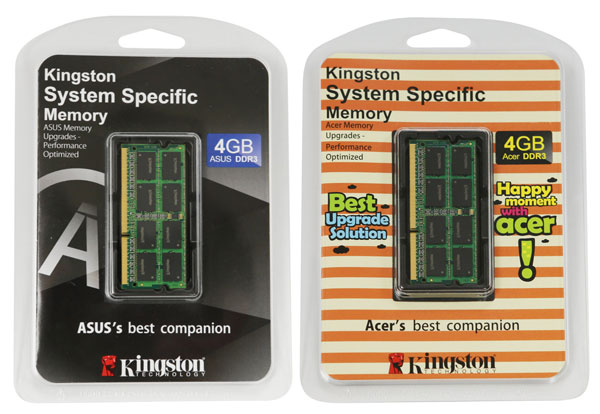 ram kingston cho acer asus