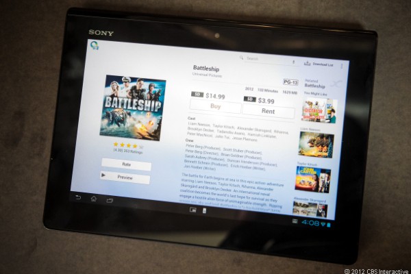 Đánh giá máy tính bảng Xperia Tablet S