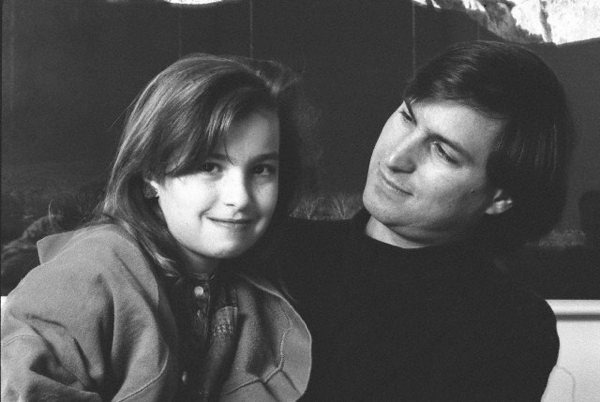 steve jobs và con gái lisa