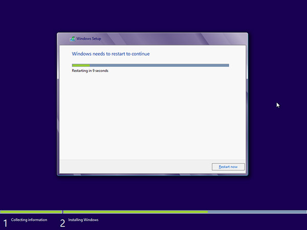 Hướng dẫn cài đặt Windows 8