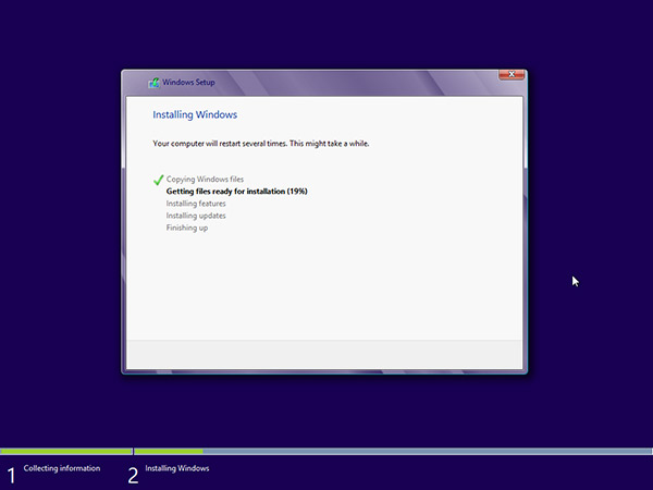 Hướng dẫn cài đặt Windows 8