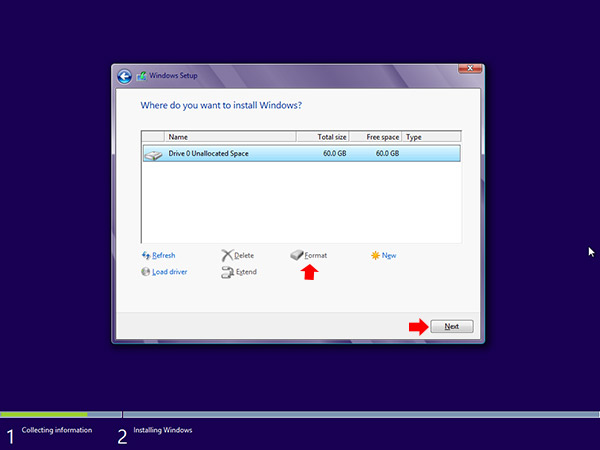 Hướng dẫn cài đặt Windows 8