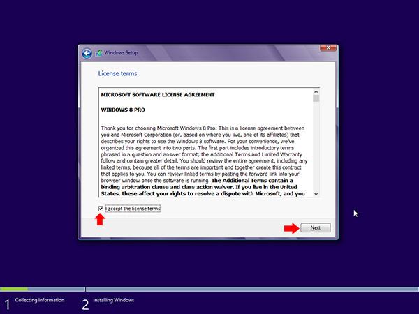Hướng dẫn cài đặt Windows 8