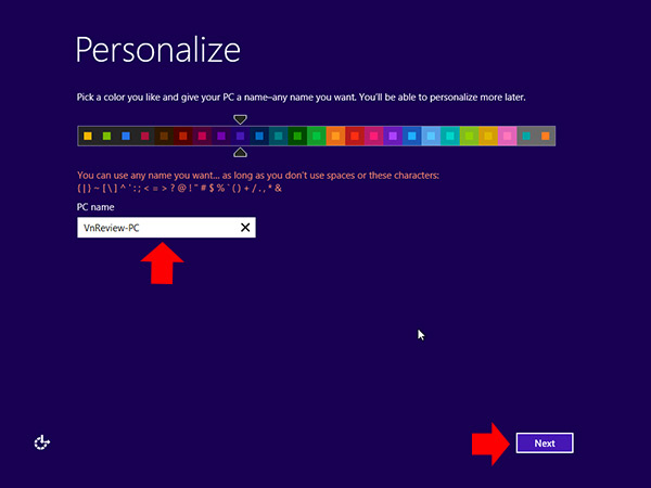 Hướng dẫn cài đặt Windows 8