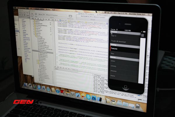 viết app cho di động