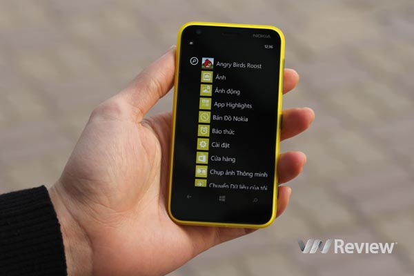 Đánh giá điện thoại Nokia Lumia 620