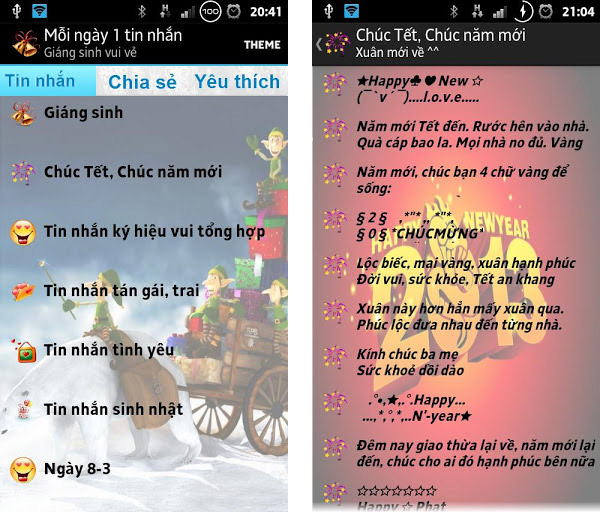 10 mẫu tin nhắn chúc tết ý nghĩa