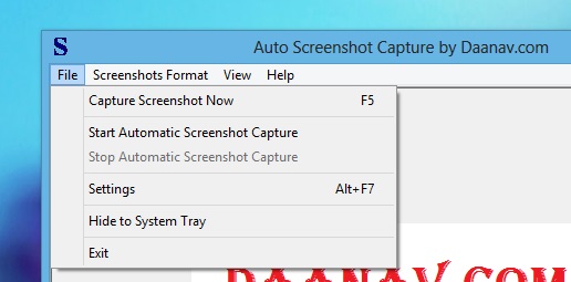 Auto Screenshot Capture