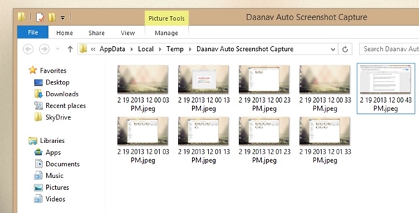 Auto Screenshot Capture