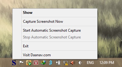 Auto Screenshot Capture