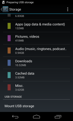 usb on the go otg nexus 4