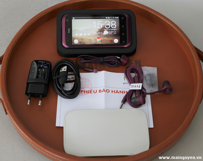 Đánh giá nhanh điện thoại HTC Rhyme