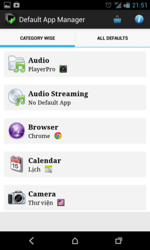 default app manager