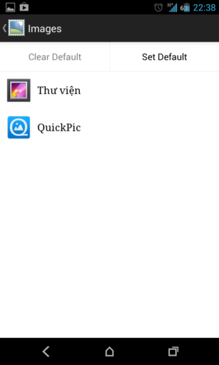default app manager