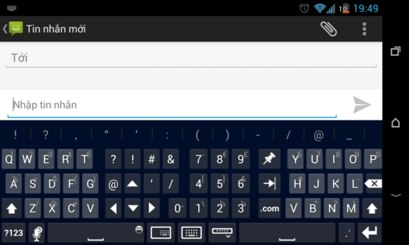 thumb keyboard