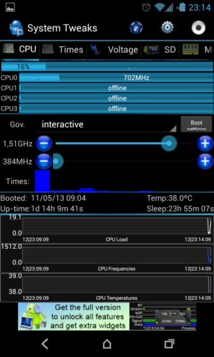 system tuner Android 