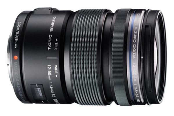 ống kính zoom điện Olympus
