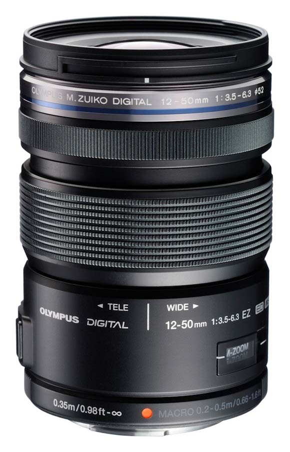 ống kính zoom điện Olympus