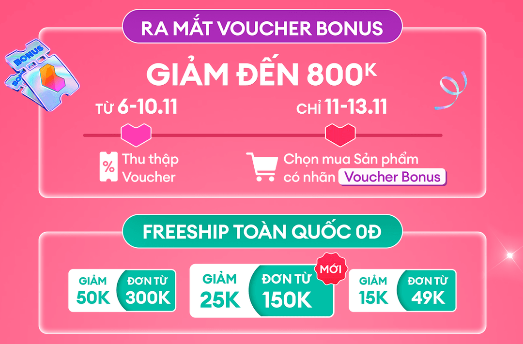 3 cách săn “deal bom tấn” trên Lazada trong ngày siêu mua sắm 11/11