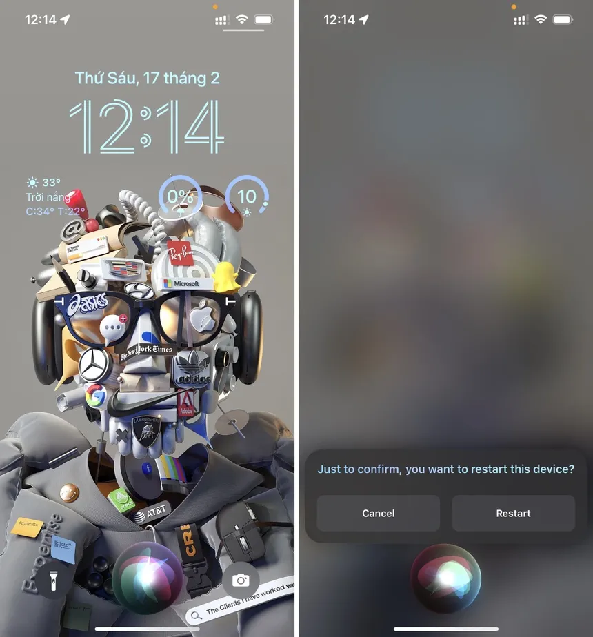 Cách khởi động lại iPhone và iPad bằng giọng nói, dùng được với iOS 16
