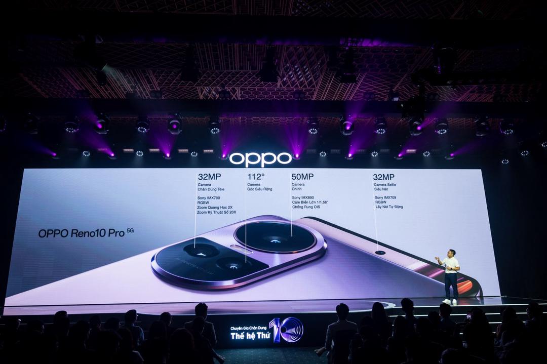 OPPO ra mắt Reno 10 Series tại Việt Nam: đầu tư lớn cho camera tele chân dung, màn hình, sạc nhanh, giá từ 10 triệu đồng