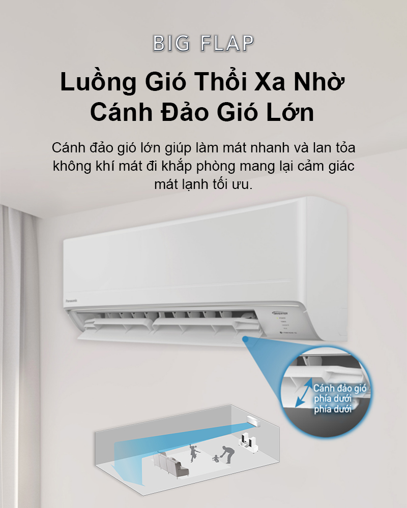 Ngày hè nóng bức, điều hòa Panasonic giảm giá hàng triệu đồng, tặng voucher vật tư lắp đặt