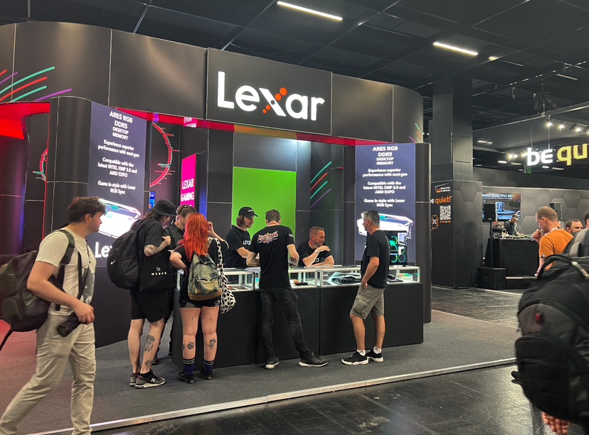 Lexar trình làng loạt SSD và RAM mới tại Gamescom 2023