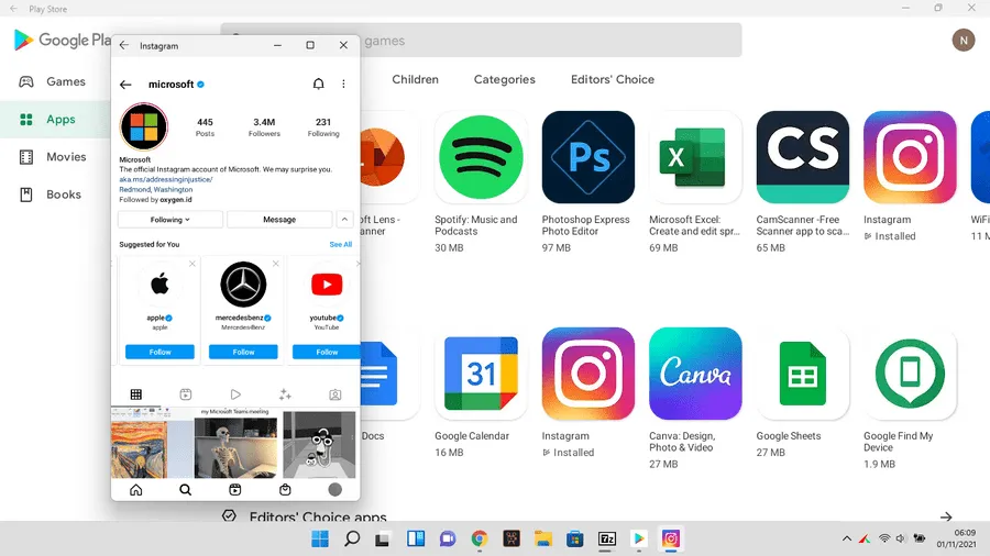 Cài đặt Google Play Store trên Windows 11 siêu dễ