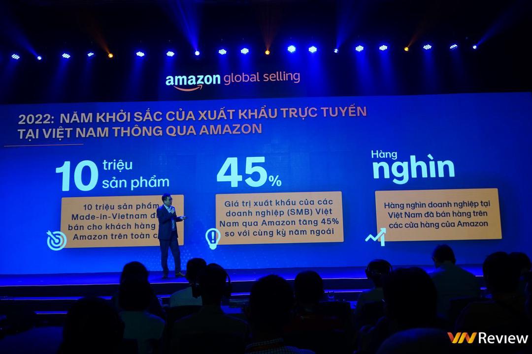 Hàng nghìn doanh nghiệp Việt đang bán hàng trên Amazon biến Việt Nam trở thành thị trường có tốc độ phát triển cao nhất về ngành TMĐT xuyên biên giới trên toàn cầu