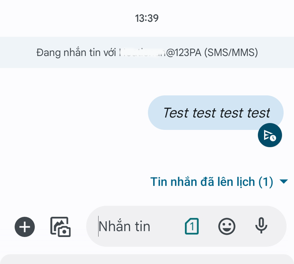 Cách hẹn giờ gửi tin nhắn trên điện thoại Android