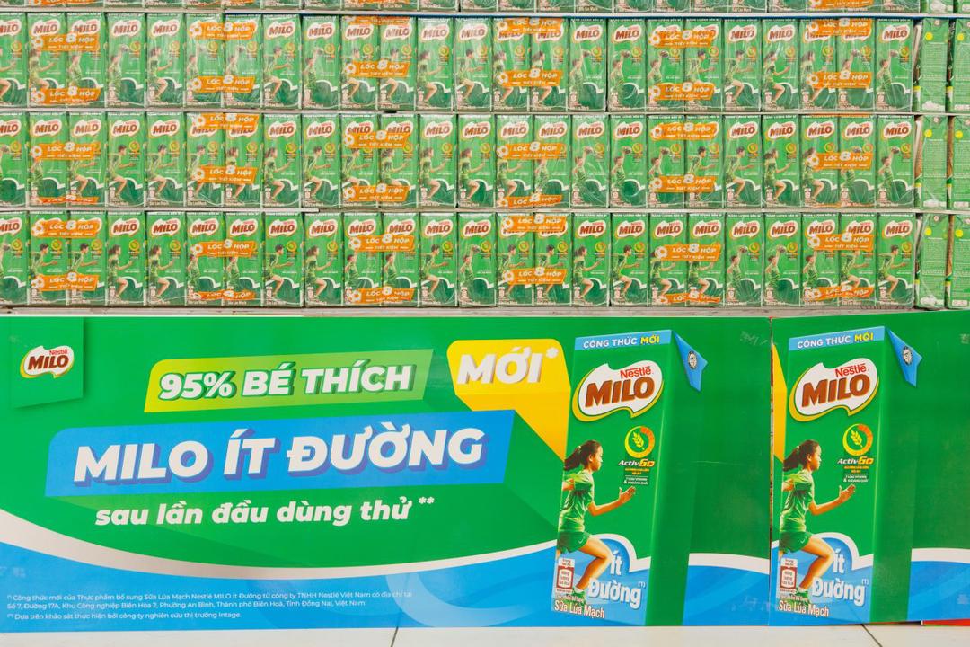 Nestlé MILO tiếp sức “thế hệ ý chí” với gần 3 triệu hộp MILO nhân ngày tựu trường