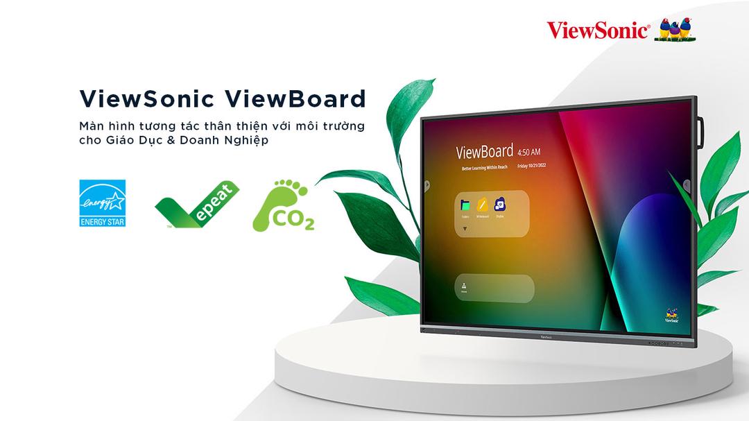 ViewSonic triển khai chiến lược sản phẩm bền vững và thân thiện với môi trường, công bố mục tiêu giảm 42% lượng khí thải carbon vào năm 2030