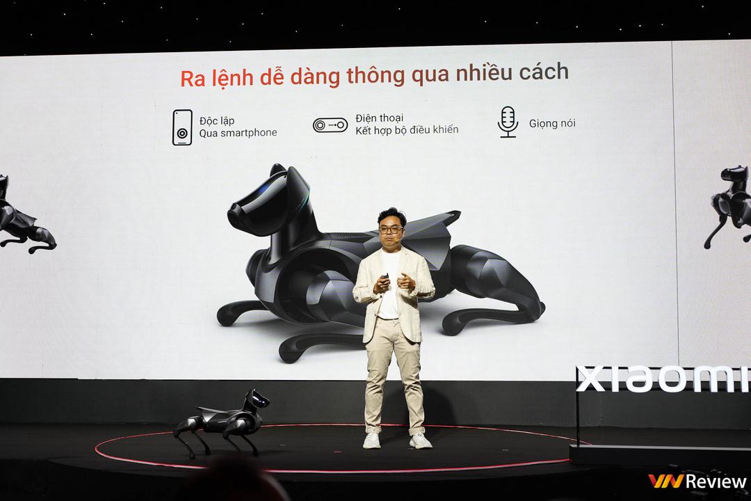 Xiaomi bất ngờ mang chó robot CyberDog 2 trình diễn tại Việt Nam