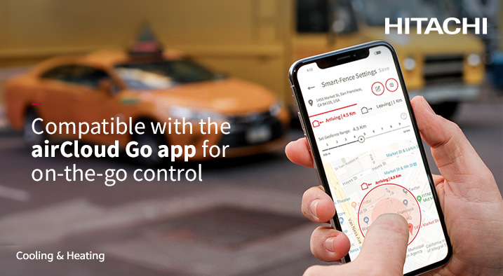 Ứng dụng điều khiển điều hòa AirCloud Go của Hitachi có gì nổi bật?