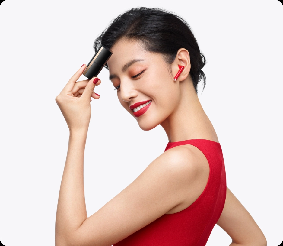 Huawei FreeBuds Lipstick ra mắt: tai nghe true wireless điệu đà với kén sạc như thỏi son