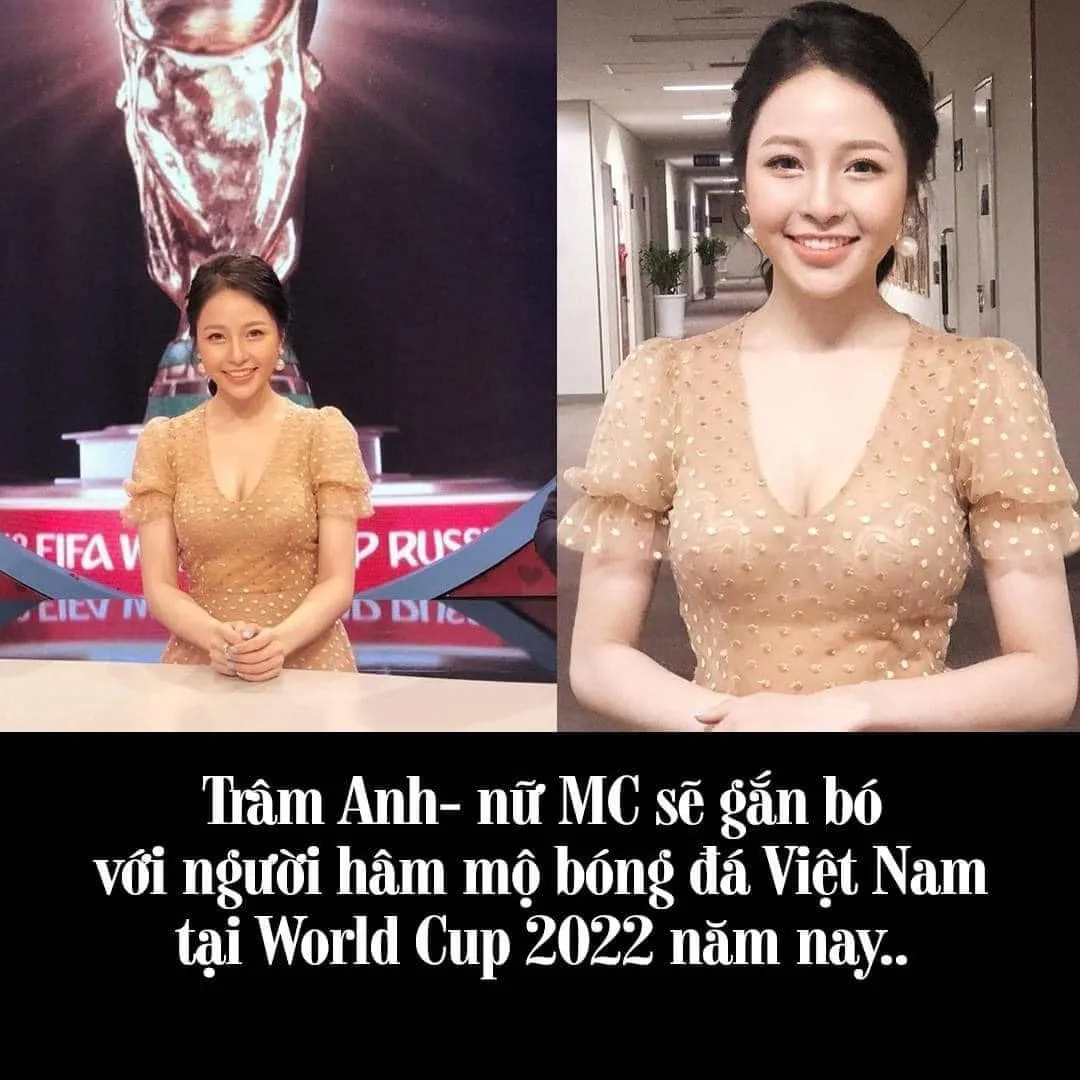 Trâm Anh là MC "Nóng cùng World Cup 2022" lan truyền trên mạng là fake news