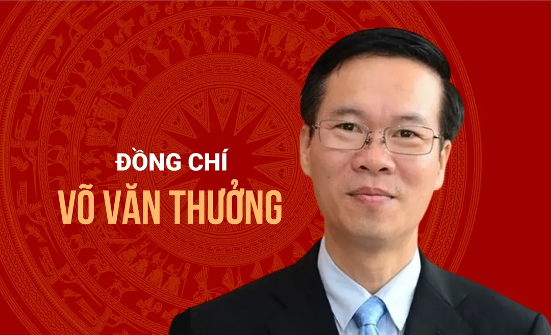 Ông Võ Văn Thưởng được giới thiệu để Quốc hội bầu làm Chủ tịch nước