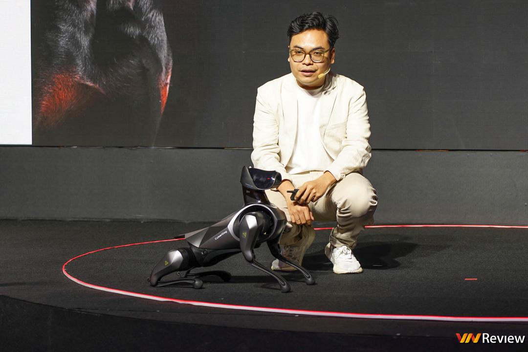 Xiaomi bất ngờ mang chó robot CyberDog 2 trình diễn tại Việt Nam