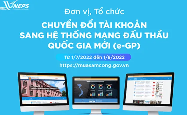 Hệ thống mạng đấu thầu quốc gia mới bắt đầu vận hành từ tháng 8