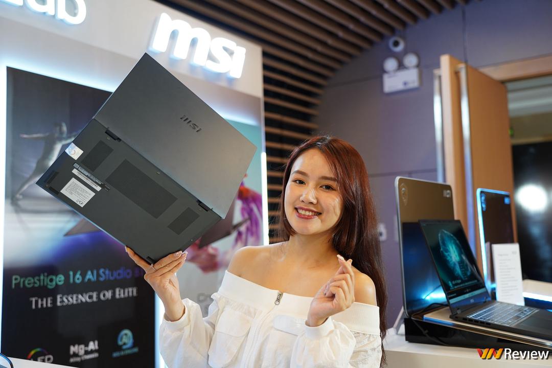 MSI “dội bom” thị trường Việt Nam với loạt laptop AI cùng cả máy chơi game cầm tay MSI Claw, giá chỉ từ 21 triệu đồng