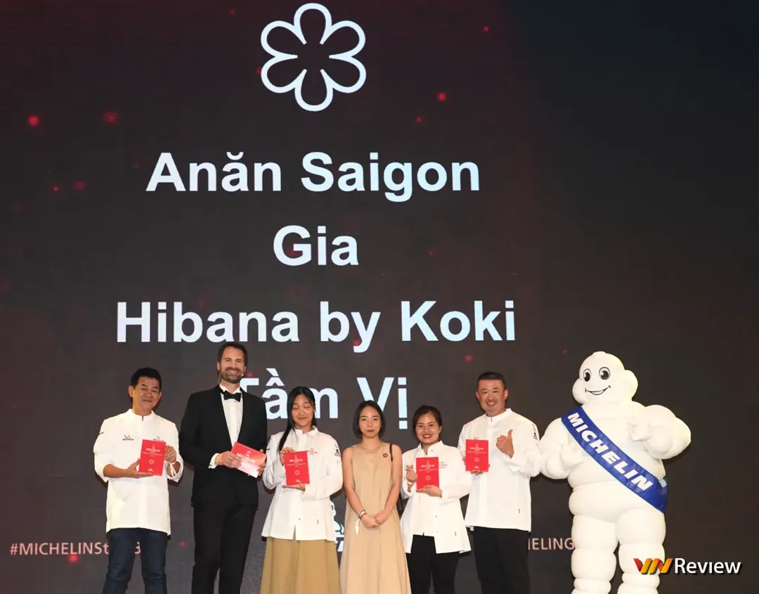 Michelin gắn sao cho 4 nhà hàng tại Việt Nam