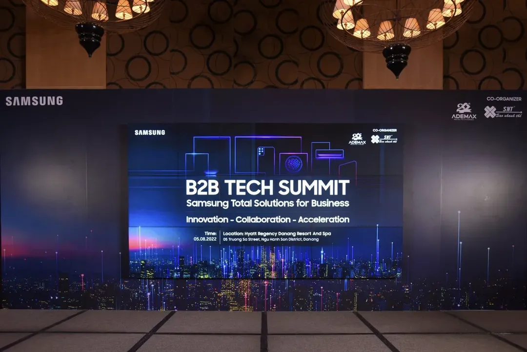 Samsung mở rộng giải pháp cho doanh nghiệp với Hội thảo Công nghệ B2B Tech Summit 2022